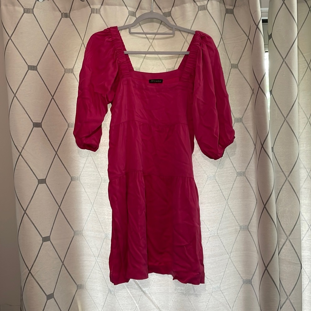 Brand of dress Shinestar, size Small, color Hot Pink